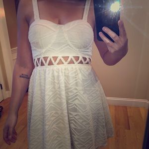 Cutout Mini Dress